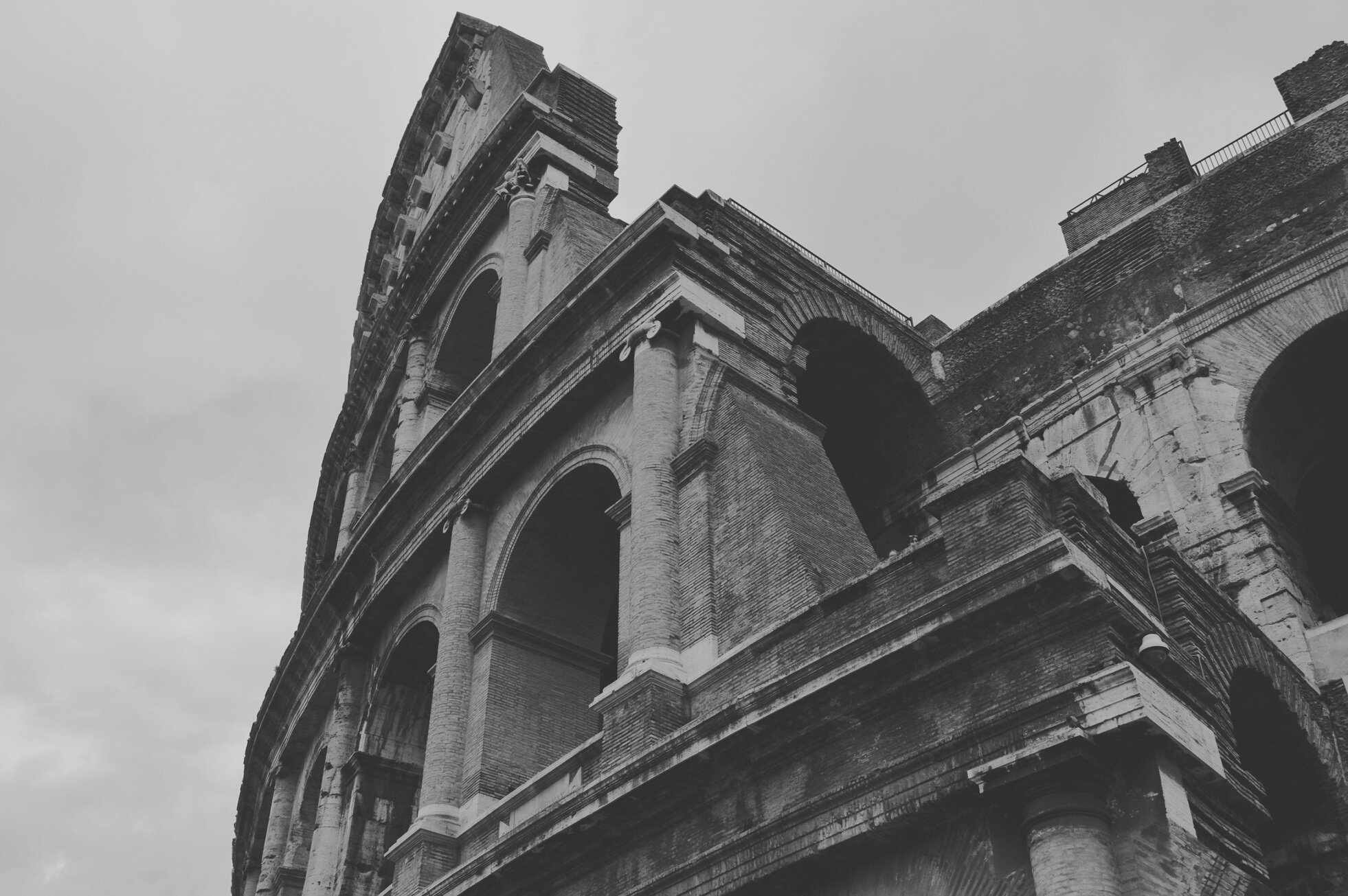 the roman coliseum in Rome, Italy. historic landmark photography with photographer Antonino Nino Bologna. 